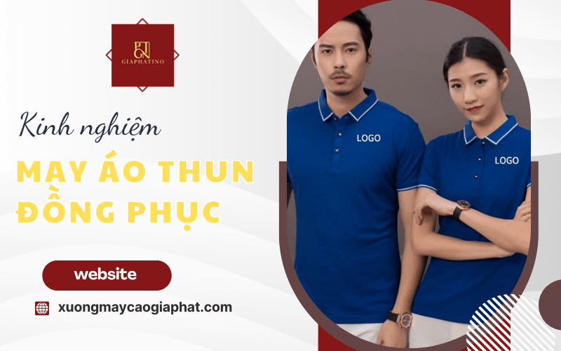 may áo thun đồng phục