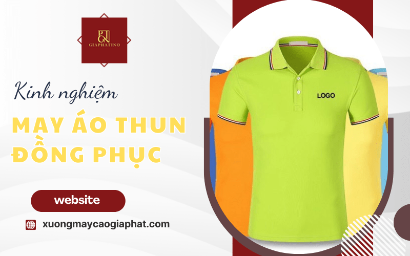 may áo thun đồng phục