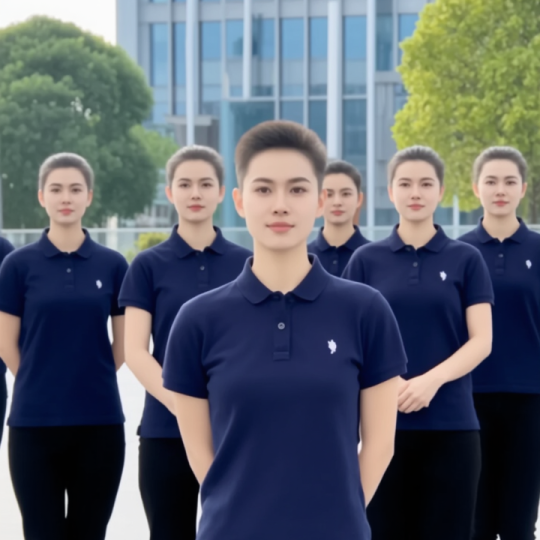 ĐỒNG PHỤC ÁO THUN CỔ TRỤ GIAPHATINO