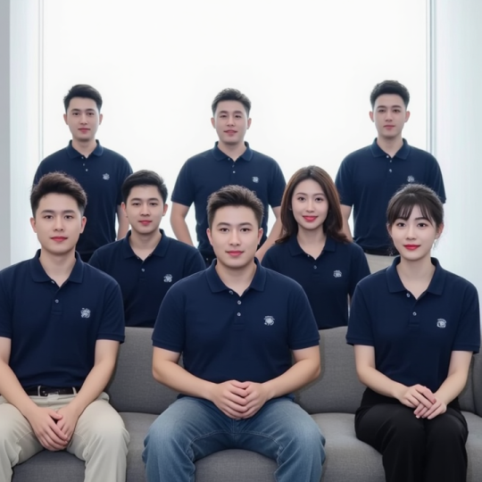 ĐỒNG PHỤC ÁO THUN CỔ TRỤ GIAPHATINO